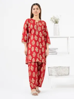 2 Piece Lawn Suit-Paste Print (Pret)