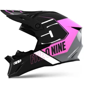 509  Altitude 2.0 Snowmobile Helmet Fidlock Strap Open Face Racing Pink FMVSS 218