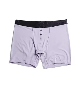 6" Fly Boxer Briefs - TENCEL™ Modal Lavender Gray