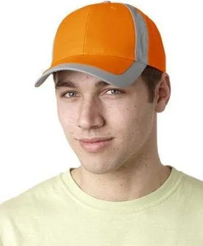 Adams RF102 Reflector High-Visibility Constructed Cap - Orange