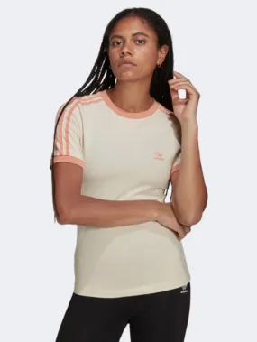 Adidas Adicolor Classics Collegiate Women Original T-Shirt White/Multicolor