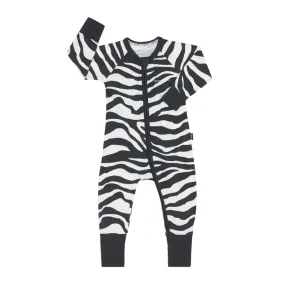 Bonds 2 Way Zip Wondersuit - Zig Zag Zebra La Femme Nikita