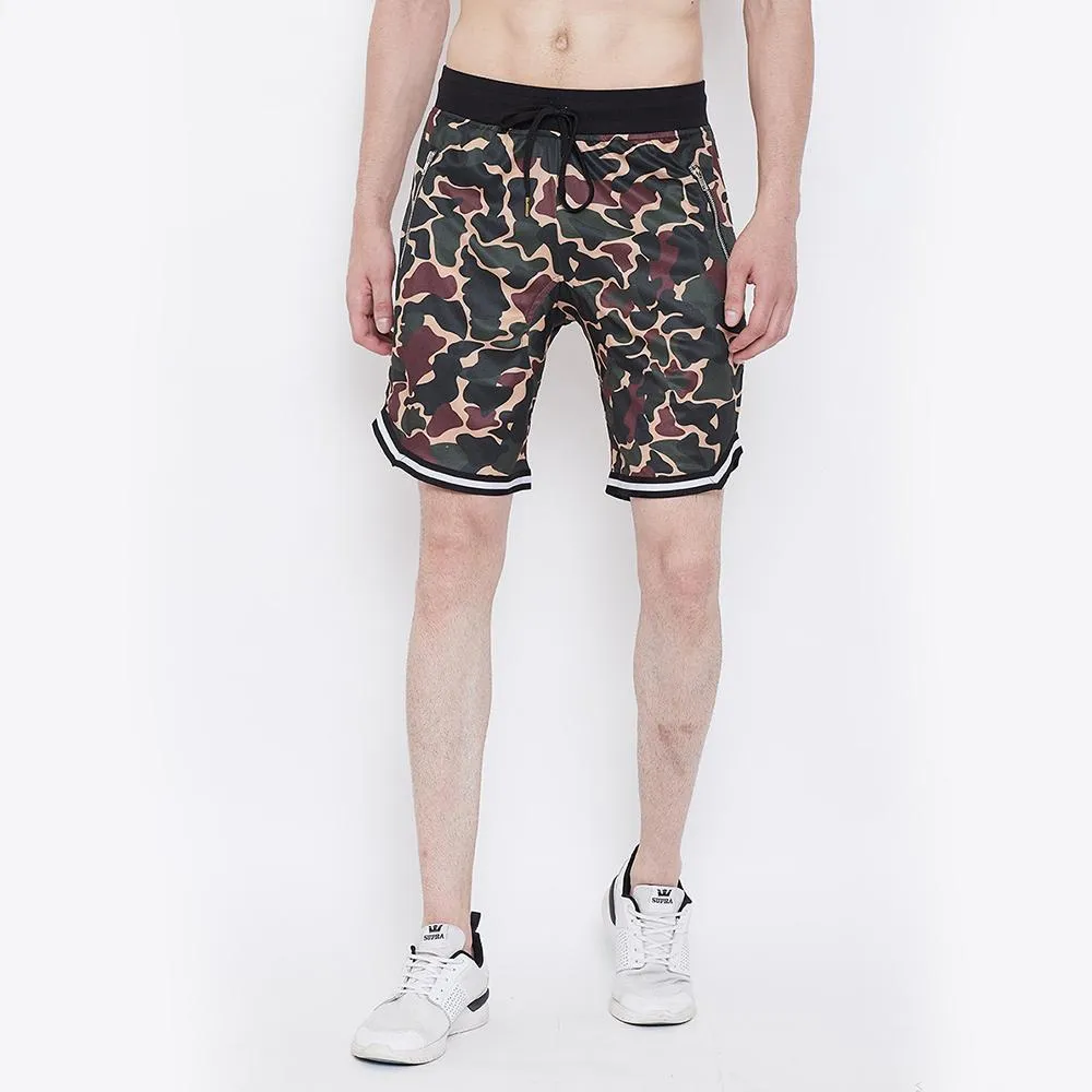 Camo Mesh BasketBall Shorts