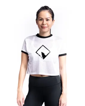 CruBox Mesh Cropped Tee