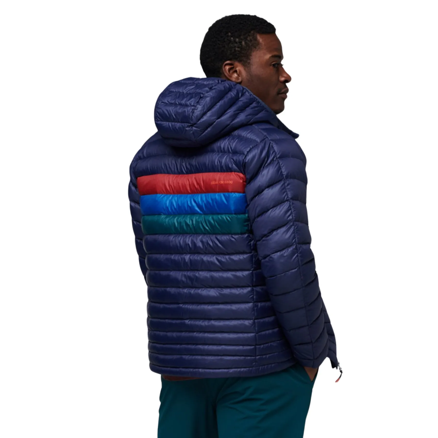 Jacket Fuego Down Hooded - Multicolor