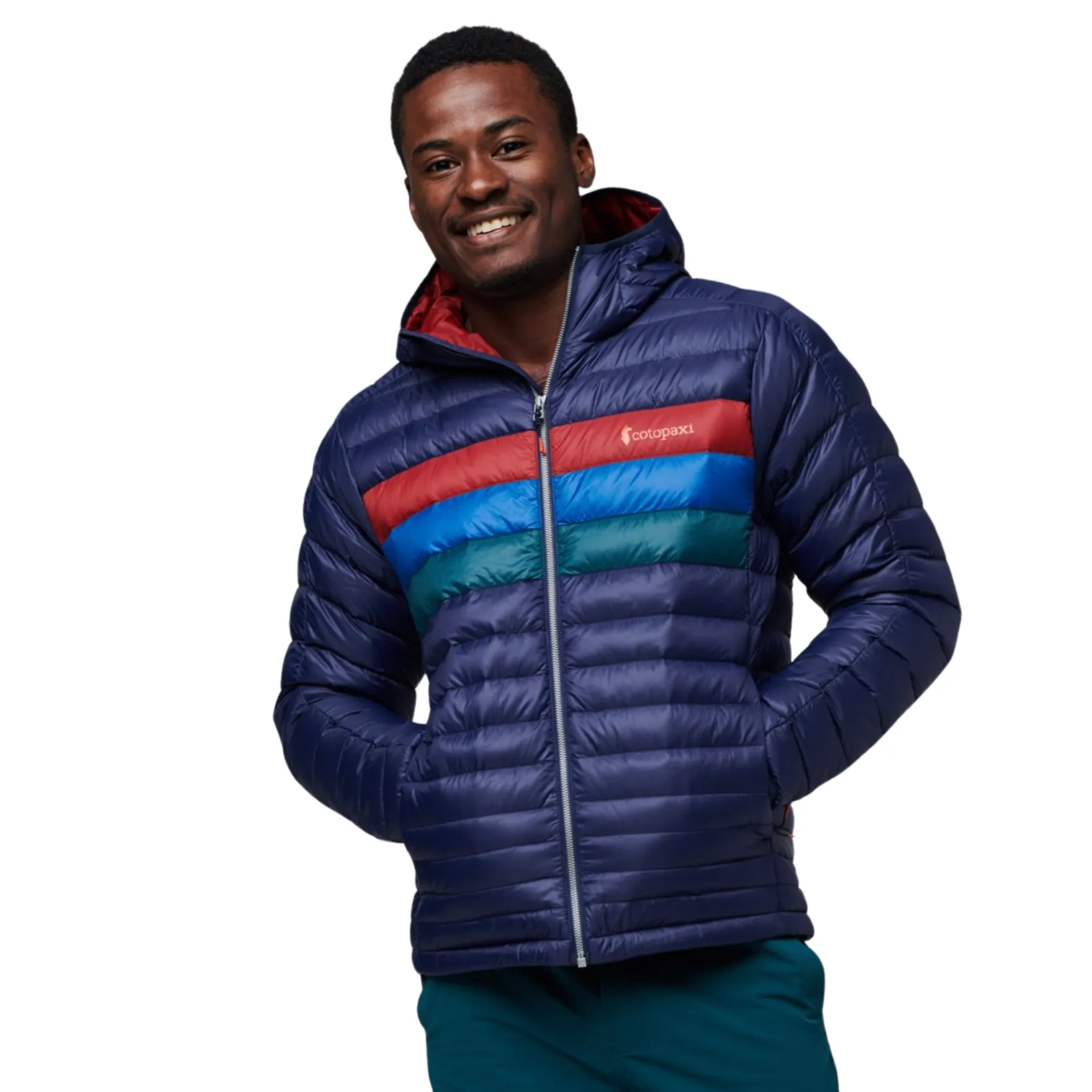 Jacket Fuego Down Hooded - Multicolor