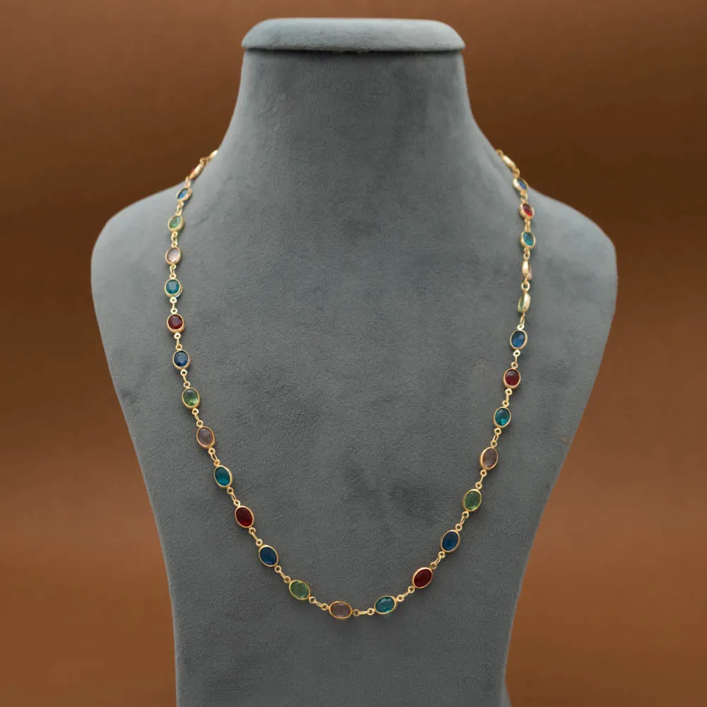 KY101528 - Semi Precious Stone  Necklace