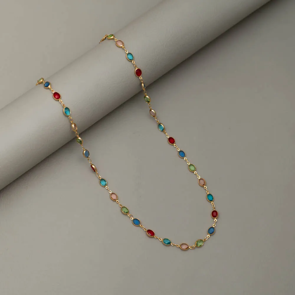 KY101528 - Semi Precious Stone  Necklace