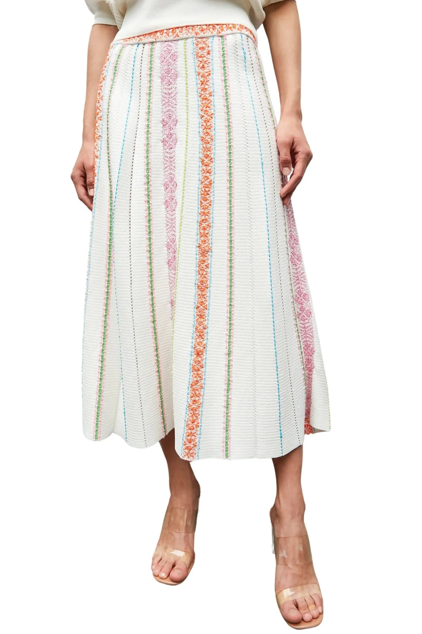 Molli Arena Jacquard Knit Skirt