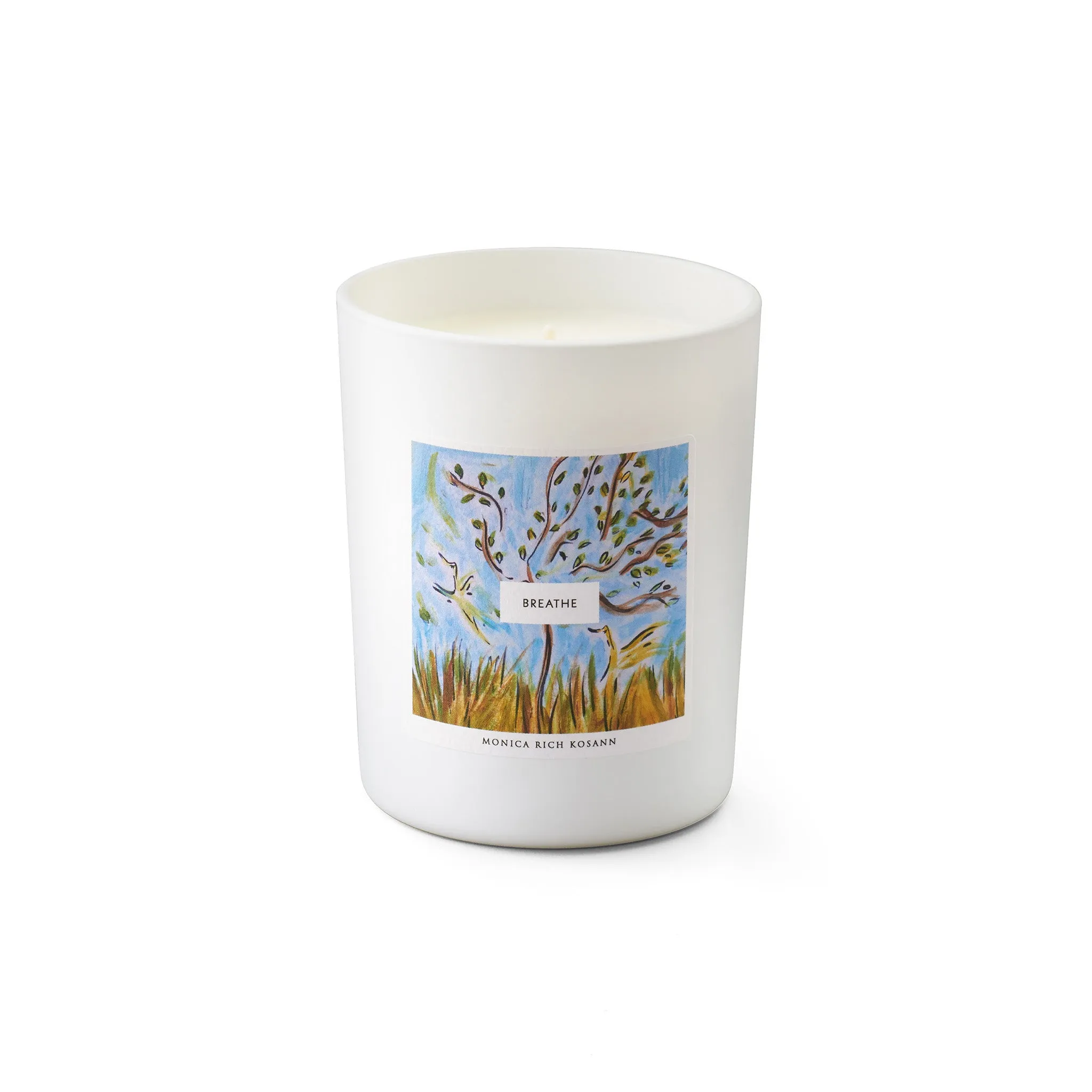 "Breathe" Candle