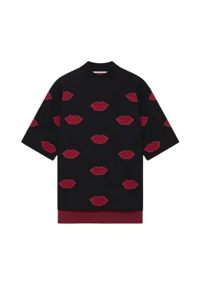 Stella McCartney Lips Jacquard Jumper